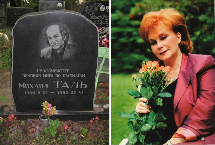 Могила Михаила Таля. / Салли Ландау.