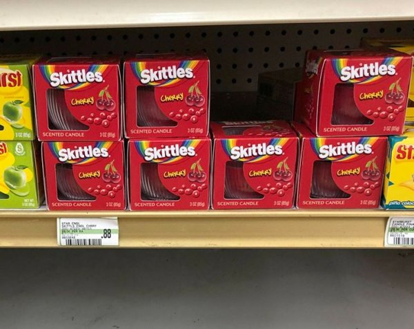 Ароматические свечи Skittles