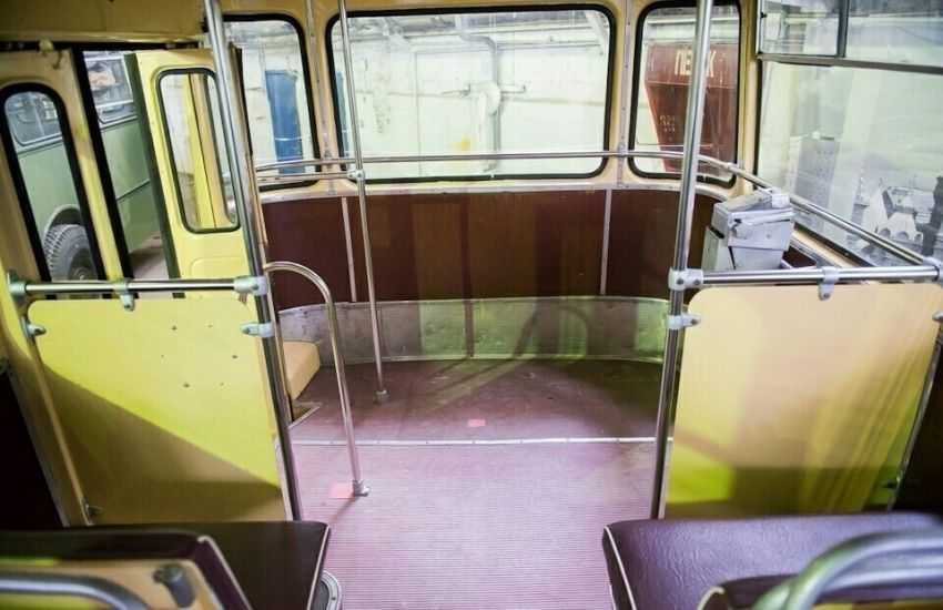 Салон легендарного ЛИАЗ 677