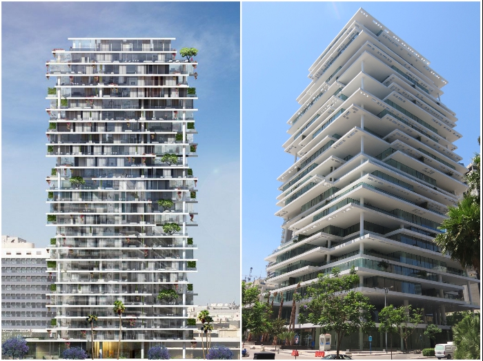 И кто теперь скажет, что все жилые комплексы безликие? («Beirut Terraces», Ливан). | Фото: articles.lebanon-architect.com/ arch2o.com.