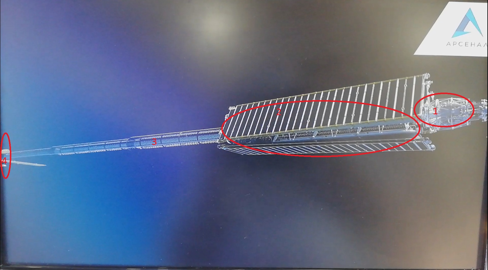 графика как оно должно выглядеть в космосе