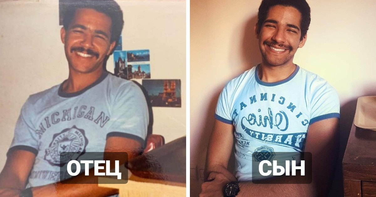 20 случаев, когда люди трогательно воссоздали семейные фотографии, сохранив их атмосферность и душевность