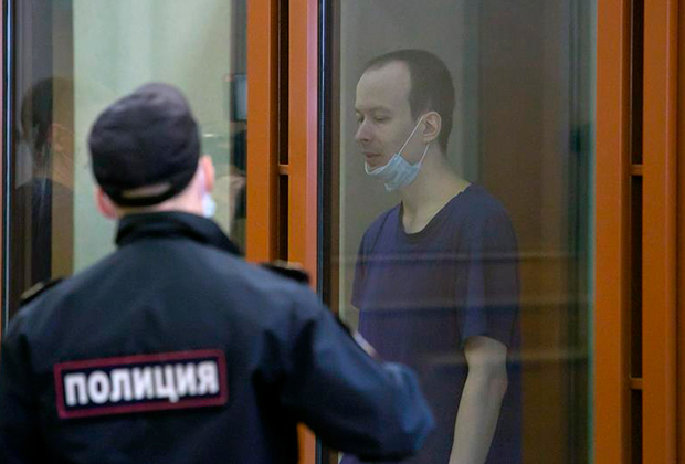 Алексей Александров на суде