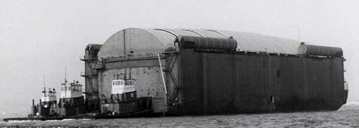 Подъем подлодки американцами. /Фото: i.pinimg.com