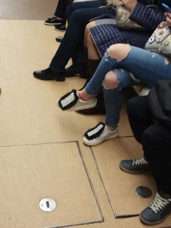 Модники и чудаки из метро
