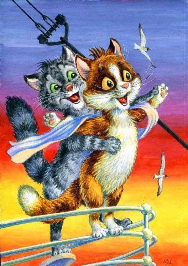 От «Бриллиантовой руки» до «Криминального чтива»: художник заменил актеров милыми котами От «Бриллиантовой руки» до «Криминального чтива»: художник заменил актеров милыми котами