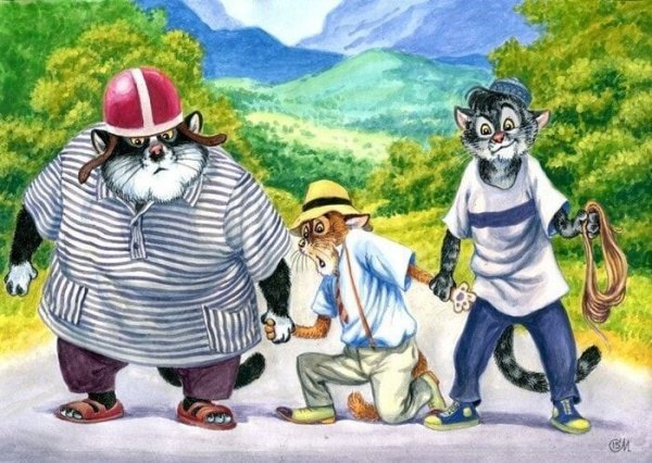 От «Бриллиантовой руки» до «Криминального чтива»: художник заменил актеров милыми котами От «Бриллиантовой руки» до «Криминального чтива»: художник заменил актеров милыми котами