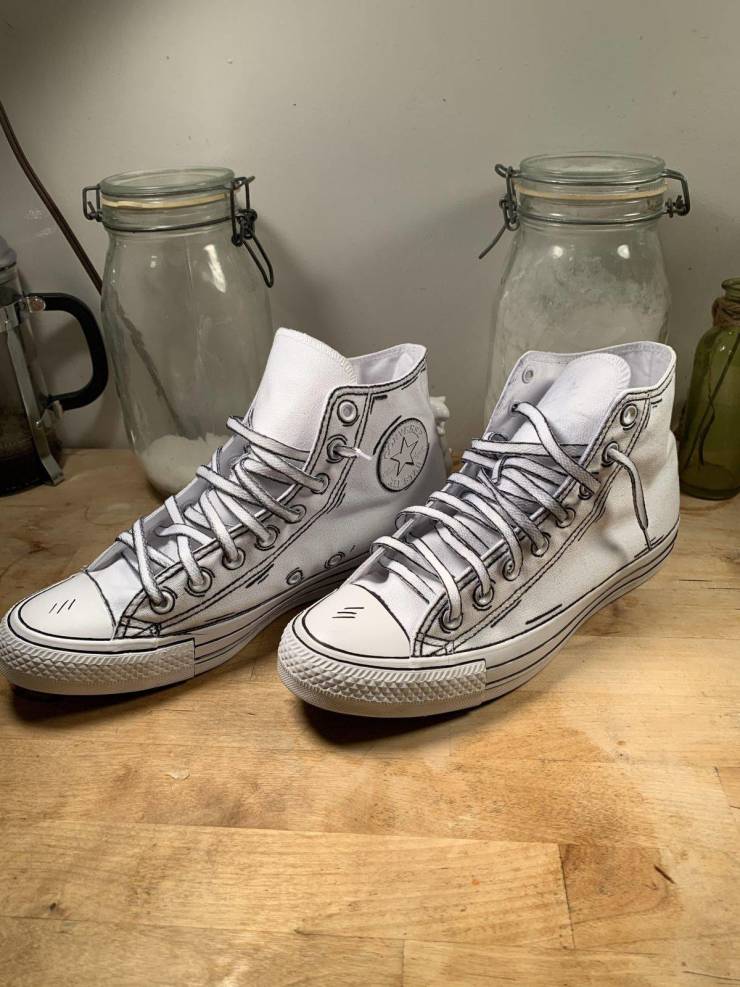 Интересный цвет кедов