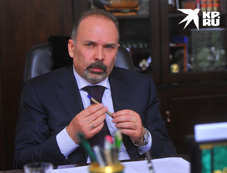 Михаил Мень во время интервью "Комсомольской правде", 2015 г.