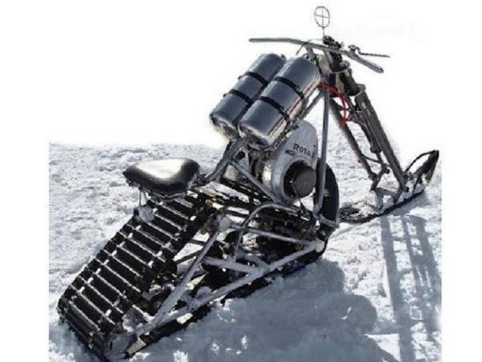 Выбери себе снегоход: 20 самых удивительных и красивых конструкций