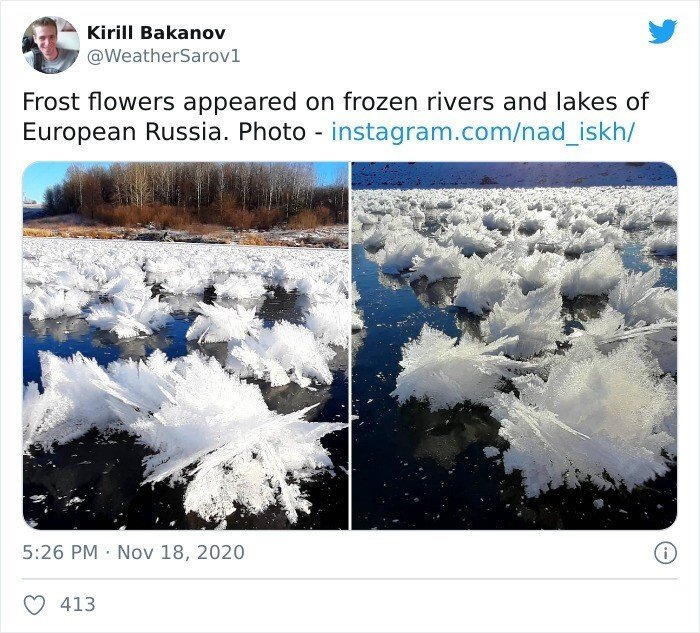 Новости о погодных аномалиях в России от твиттер-пользователя Кирилла Баканова