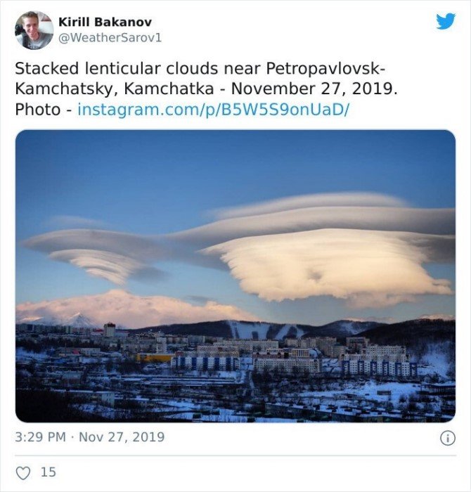Новости о погодных аномалиях в России от твиттер-пользователя Кирилла Баканова