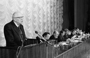 На фото: академик А.Д. Сахаров