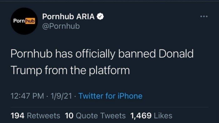 Как Дональда Трампа из интернета выгоняли: реакция соцсетей