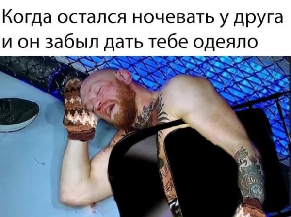 «Конор уснул». Нокаутированный Макгрегор стал мемом