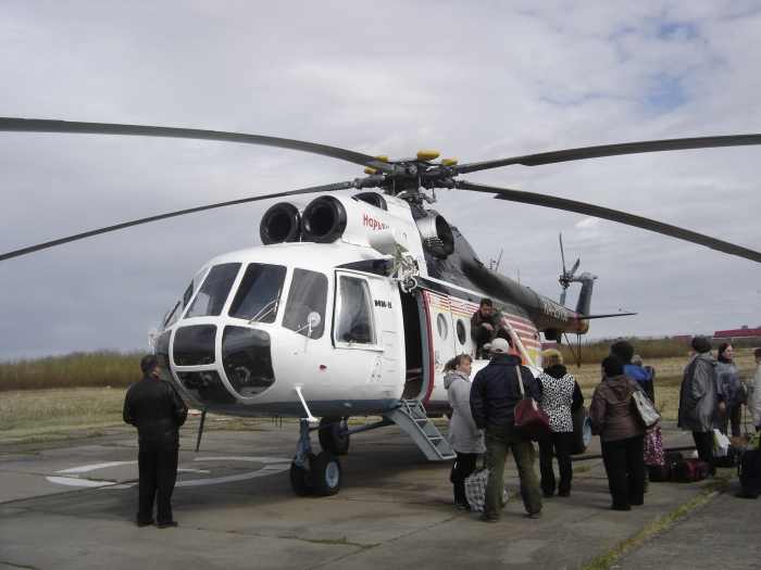Авиатранспорт в Красном городе выполняет функцию маршрутных такси / Фото: flashnord.com