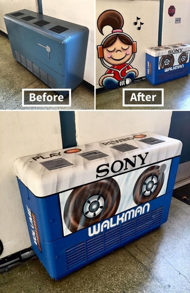 Том Боб - художник, который «оживляет» городские улицы Том Боб - художник, который «оживляет» городские улицы