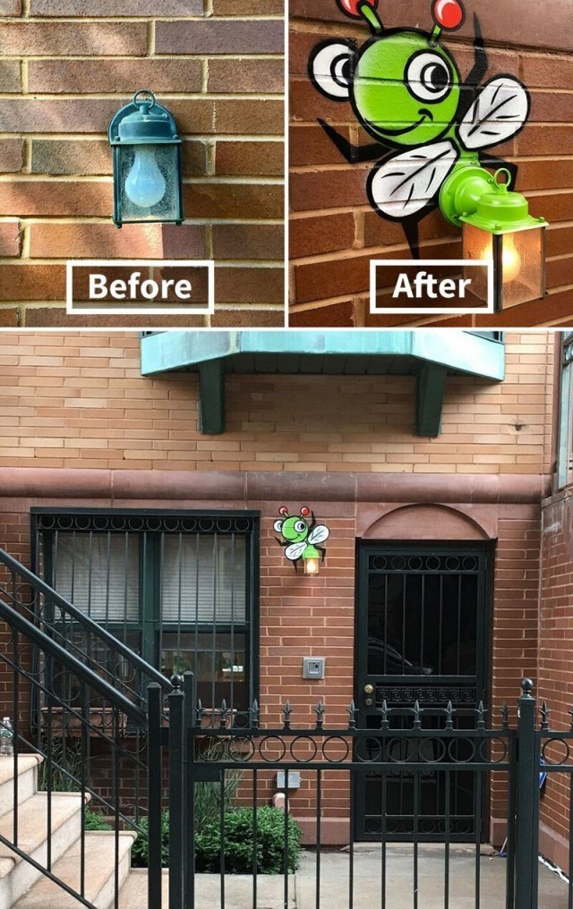 Том Боб - художник, который «оживляет» городские улицы Том Боб - художник, который «оживляет» городские улицы