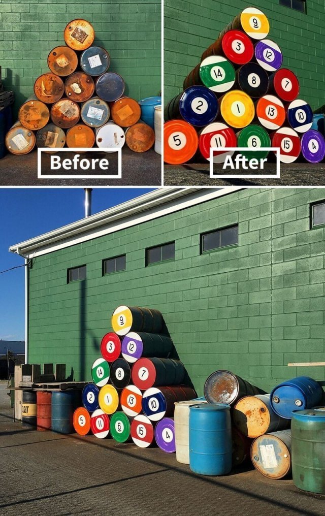 Том Боб - художник, который «оживляет» городские улицы Том Боб - художник, который «оживляет» городские улицы