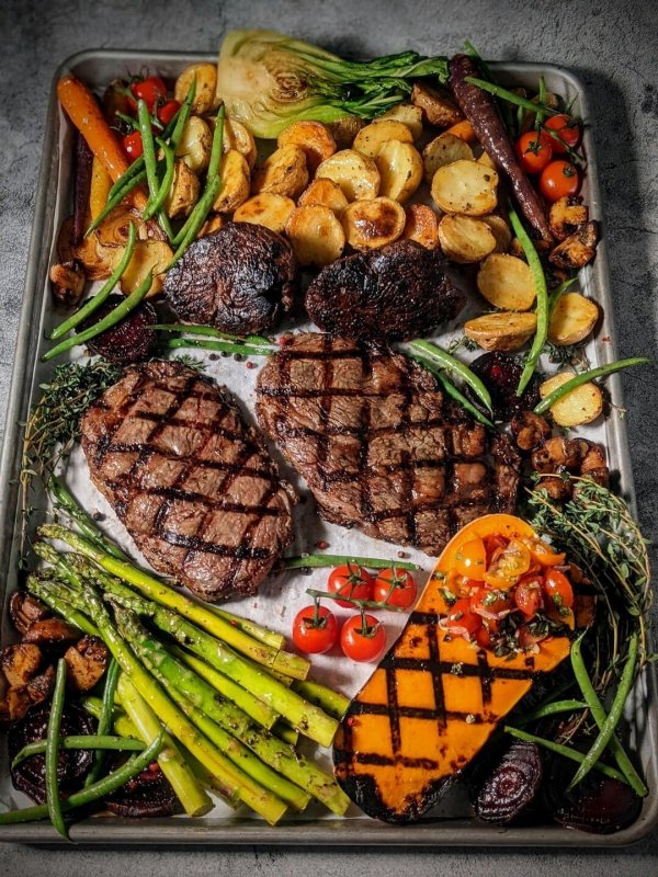 О как же я люблю, жареное мясо