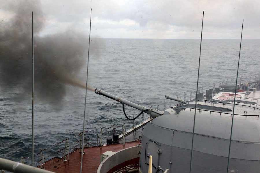 Один день на боевом корабле Северного флота России