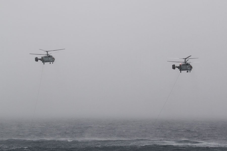 Один день на боевом корабле Северного флота России