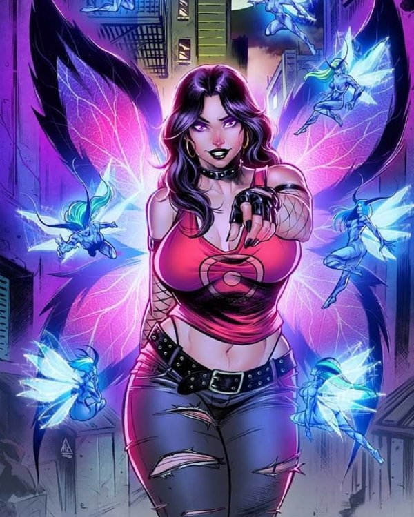 НАРИСОВАННАЯ КРАСОТИЩА 2021 №5