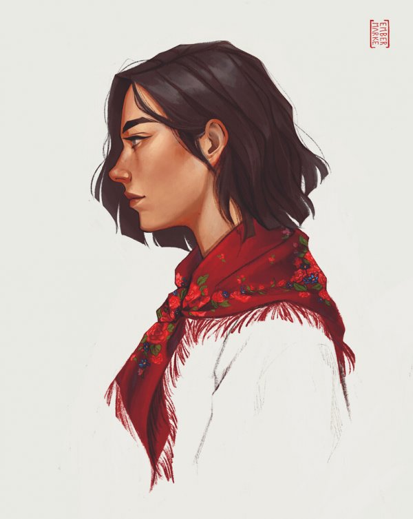 НАРИСОВАННАЯ КРАСОТИЩА 2021 №5