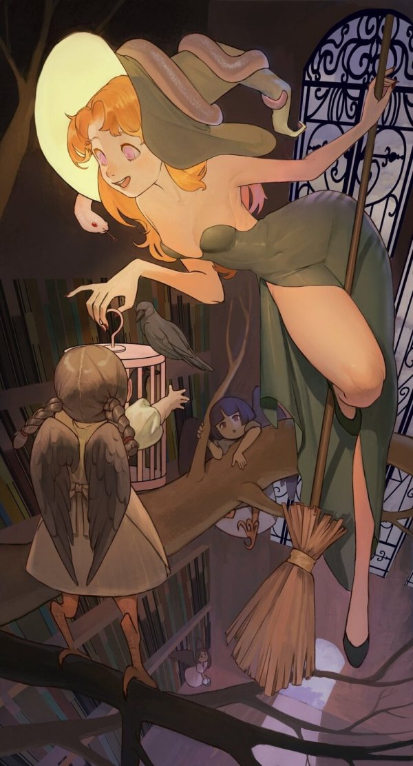 НАРИСОВАННАЯ КРАСОТИЩА 2021 №5