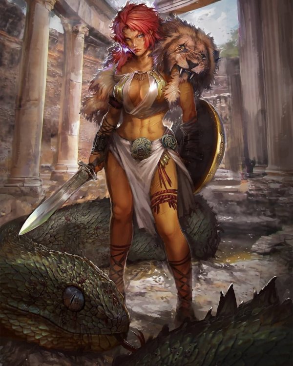 НАРИСОВАННАЯ КРАСОТИЩА 2021 №5