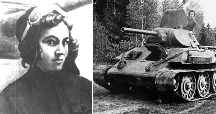 В 1941 году Мария Октябрьская потеряла мужа - он был убит нацистами во время Второй мировой войны. Она продала все имущество и купила танк. Назвав его "Боевой подругой", она отправилась убивать нацистов В 1941 году Мария Октябрьская потеряла мужа - он был убит нацистами во время Второй мировой войны. Она продала все имущество и купила танк. Назвав его "Боевой подругой", она отправилась убивать нацистов
