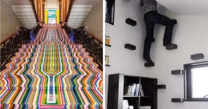 19 примеров убийственного дизайна лестниц 19 примеров убийственного дизайна лестниц