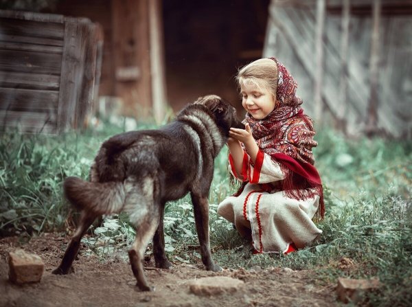Лето в деревне