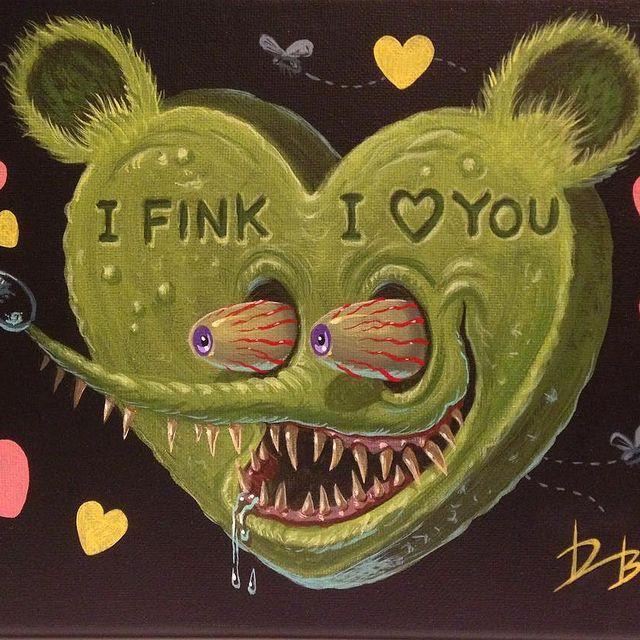 Кислотный арт Дейва Берка