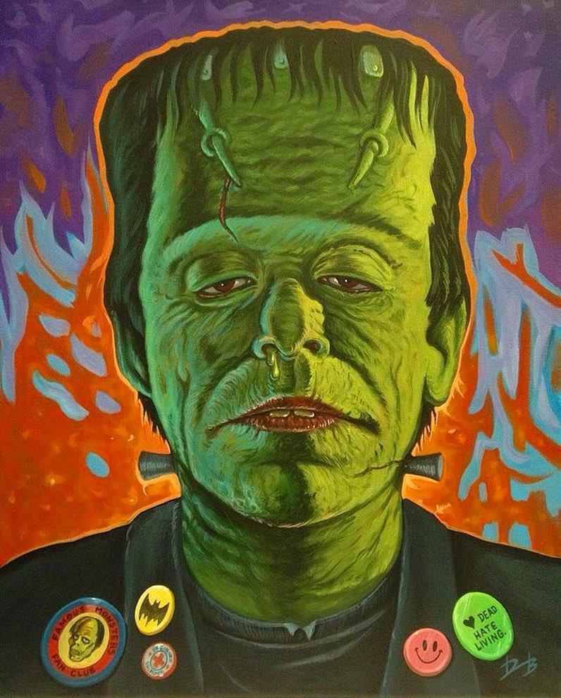 Кислотный арт Дейва Берка