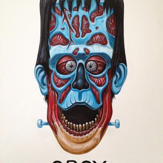 Кислотный арт Дейва Берка