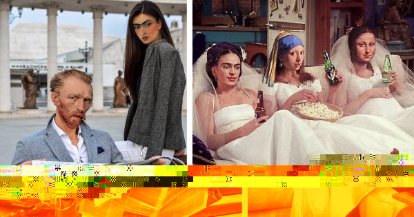 40 фотоманипуляций, которые переносят героев известных картин в реальный мир 40 фотоманипуляций, которые переносят героев известных картин в реальный мир