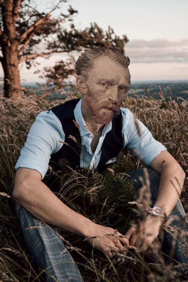 40 фотоманипуляций, которые переносят героев известных картин в реальный мир