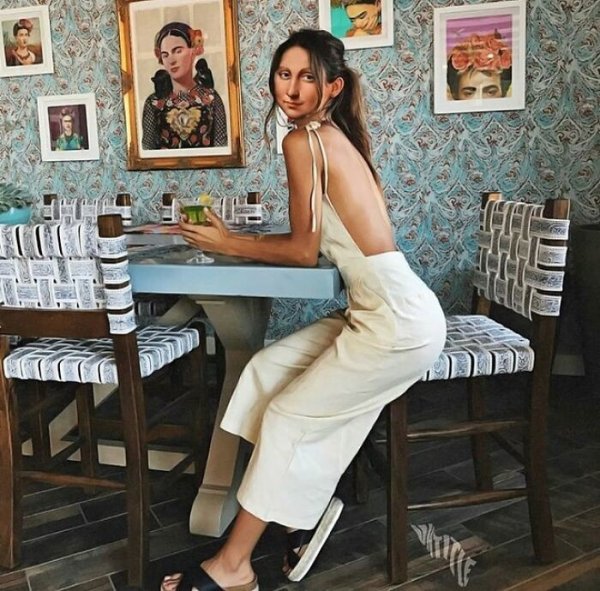 40 фотоманипуляций, которые переносят героев известных картин в реальный мир