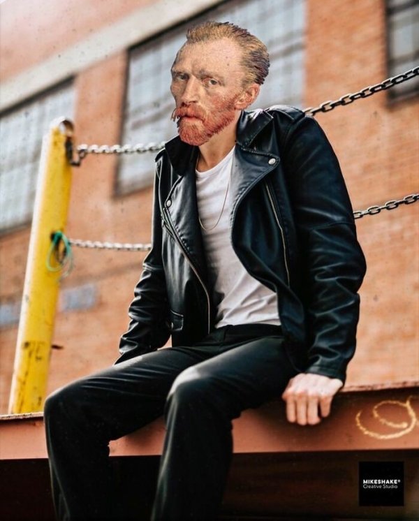 40 фотоманипуляций, которые переносят героев известных картин в реальный мир