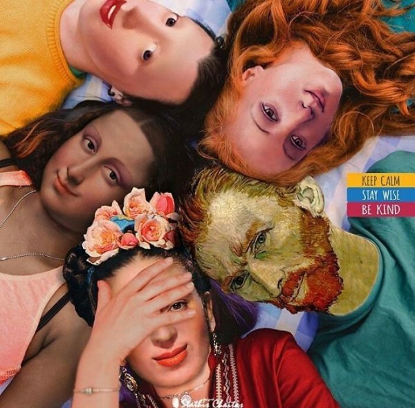 40 фотоманипуляций, которые переносят героев известных картин в реальный мир