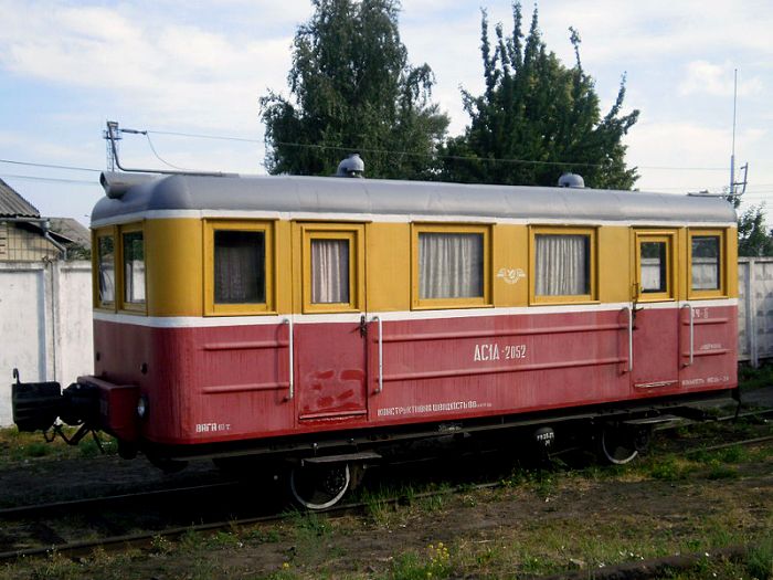 Служебная автомотриса советского образца. /Фото: wikipedia.org