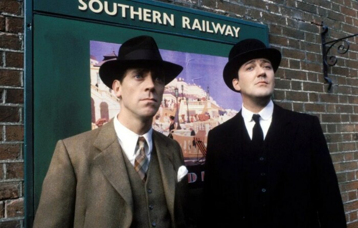 Кадр из сериала «Дживс и Вустер». / Фото: www.kinopoisk.ru