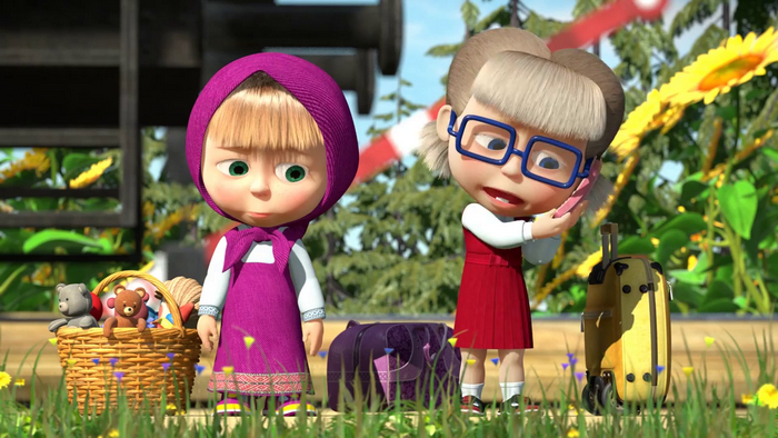 Маша и Даша, «разговаривающие» персонажи