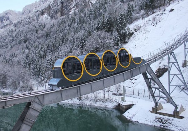 Швейцария — страна фуникулеров и канатных дорог
