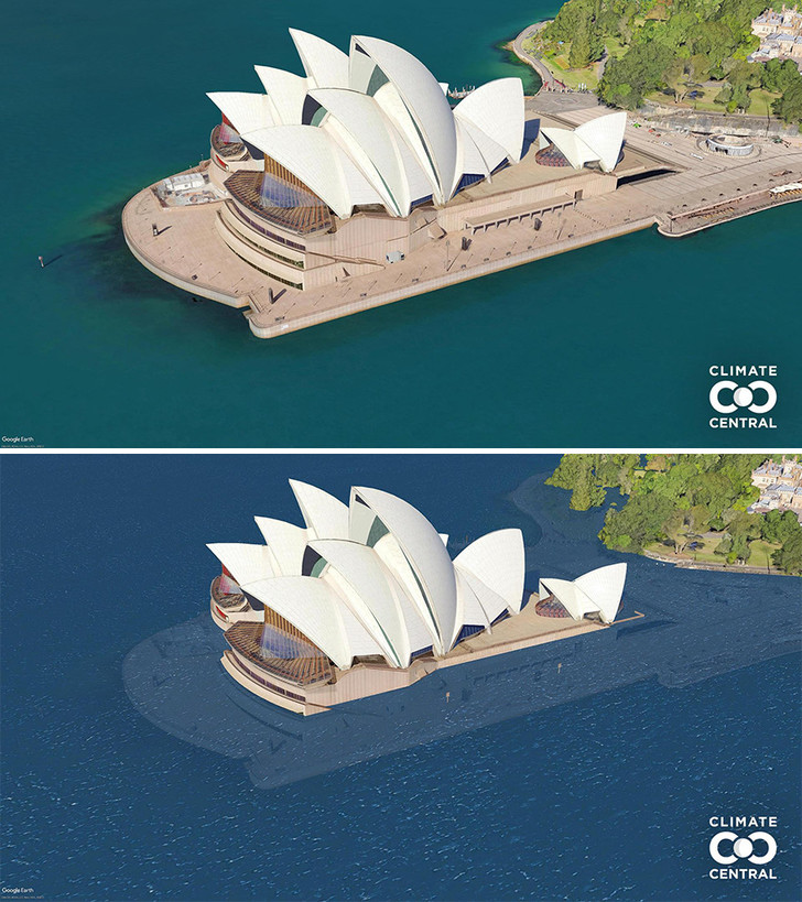 Фото №7 - Как будет выглядеть мир, если уровень моря повысится на метр?