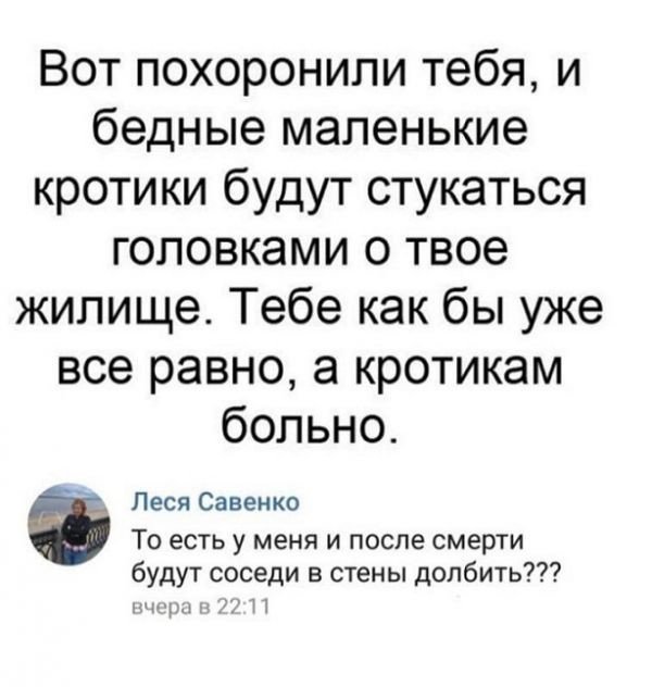 Смешные комментарии из социальных сетей