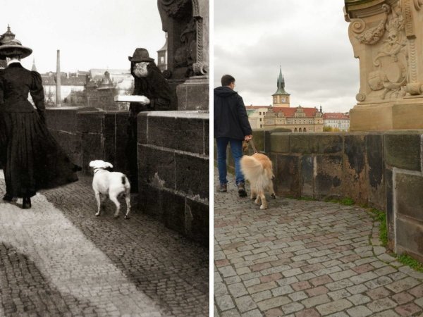 Знаменитые места в прошлом и сейчас