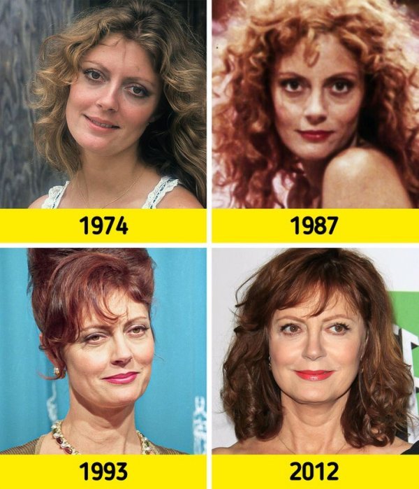 Культовые актрисы в разных этапах их карьеры в кино