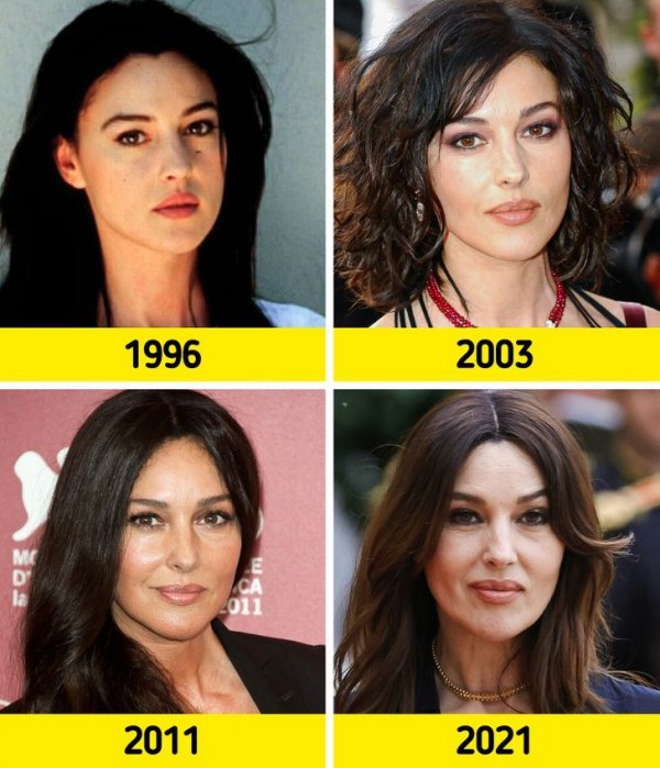 Культовые актрисы в разных этапах их карьеры в кино